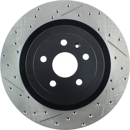 Sport Drilled/Slotted Brake Rotor,127.62119R